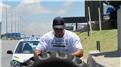 Fastest Time To Flip A 100-Kilogram Tire 3 Kilometers