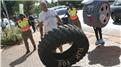 Fastest Time To Flip A 100-Kilogram Tire 3.5 Kilometers