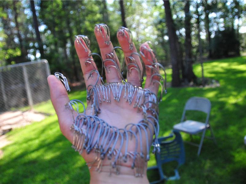 Most Hooks In One Hand