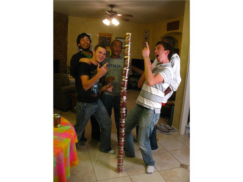 Tallest Soda Can Tower