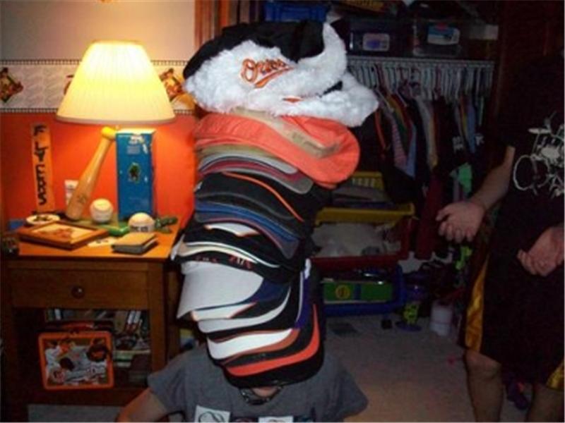 Most Hats Worn At Once