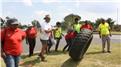 Fastest Time To Flip A 100-Kilogram Tire 4.5 Kilometers