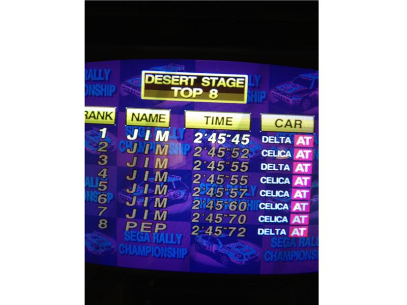 Fastest Time To Finish The Desert Course In 