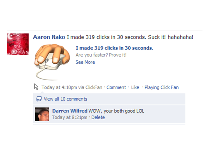 Most Mouse Clicks In 30 Seconds