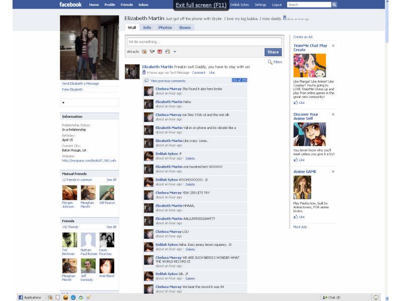 Most Comments On A Facebook Status Update