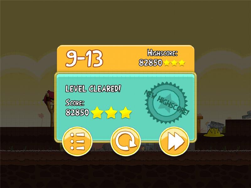 Highest Score On Level 9-13 Of 