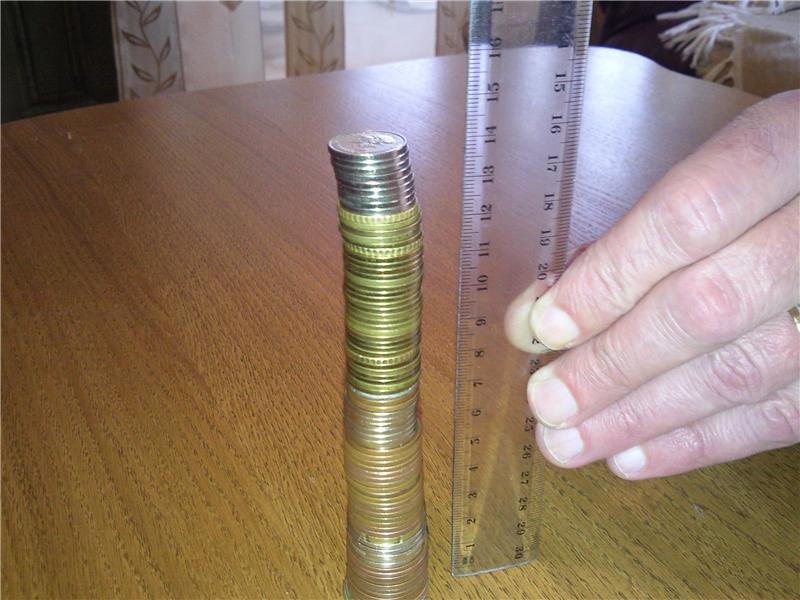 Tallest Croatian Coin Tower