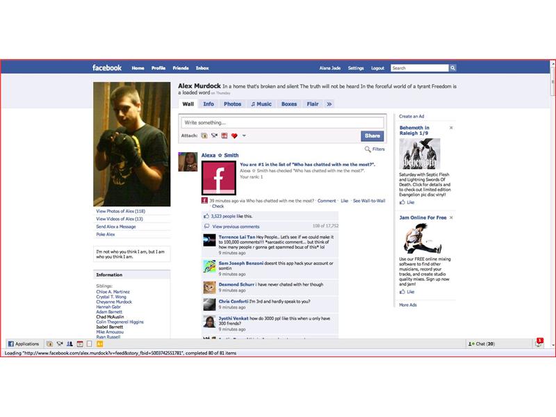 Longest Two-Person Comment Thread On A Facebook Status Update