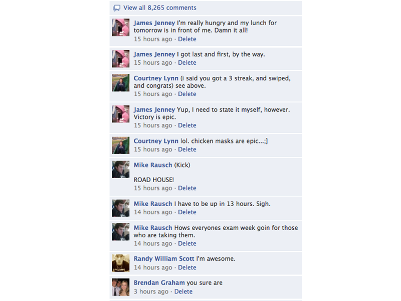 Longest Comment Thread On A Facebook Photo