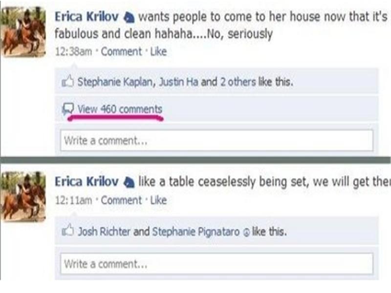 Most Comments On A Facebook Status Update