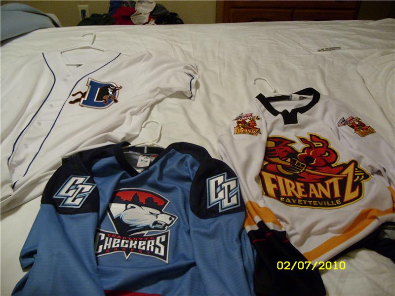 Largest Collection Of Jerseys From Professional Minor League Sports Teams