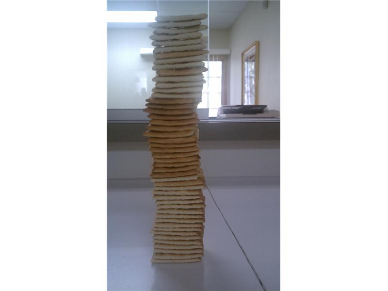 Tallest Saltine Cracker Tower
