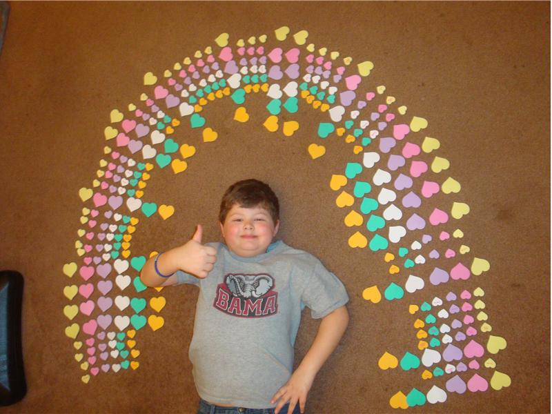 Largest Heart Rainbow