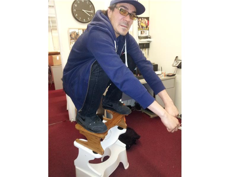 Tallest Squatty Potty Stool Tower Squatted On