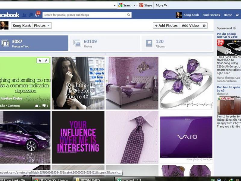 Most Facebook Photos