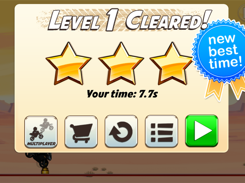 Fastest Time To Complete Level 1 Of 