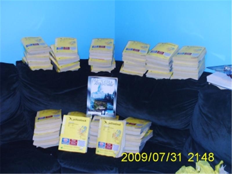 Most Phone Books Placed On A Couch