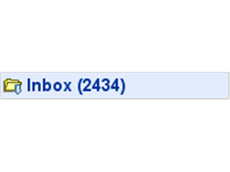 Most Unread Emails In An Inbox