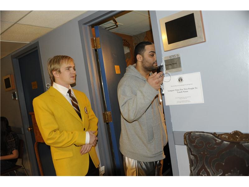 Longest Time Touching Nose To Door Frame