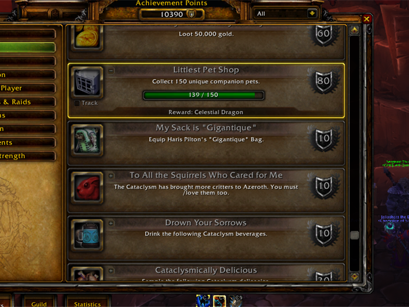 Most Companion Pets In World Of Warcraft