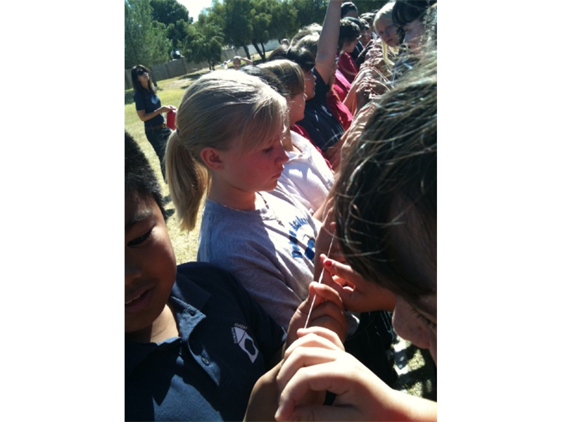 Most People Simultaneously Flossing With Same Piece Of Dental Floss