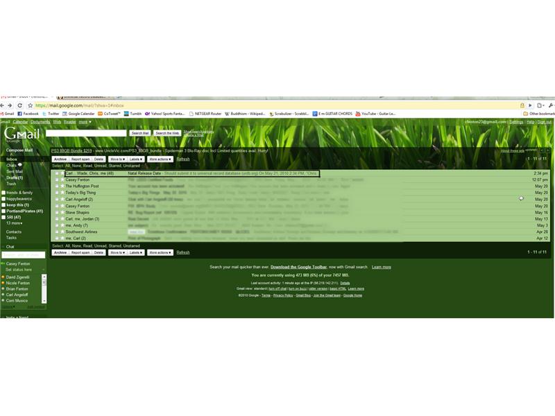Longest Gmail Thread Between Four Or More People