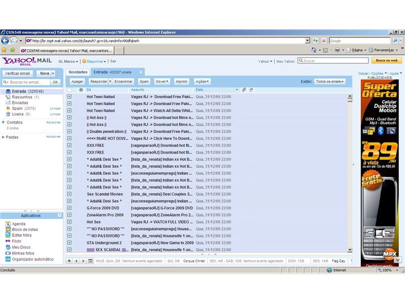 Most Unread Emails In An Inbox