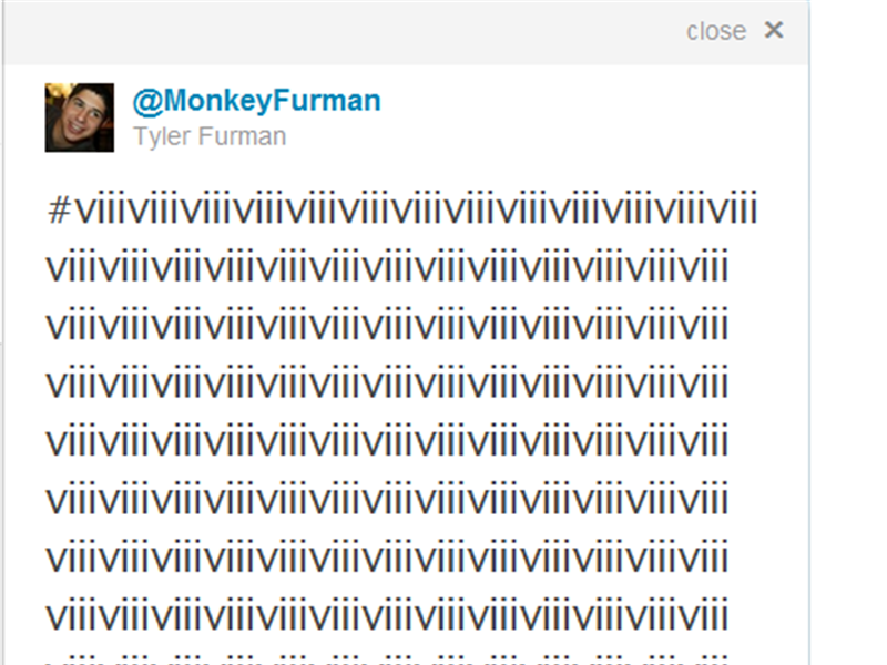 Longest Twitter Hashtag