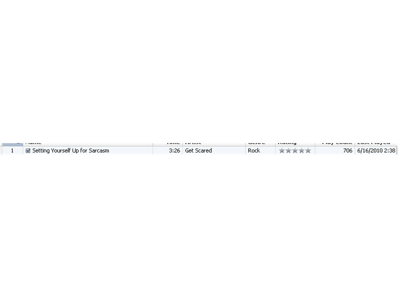 Most Plays Of A Single Song In iTunes