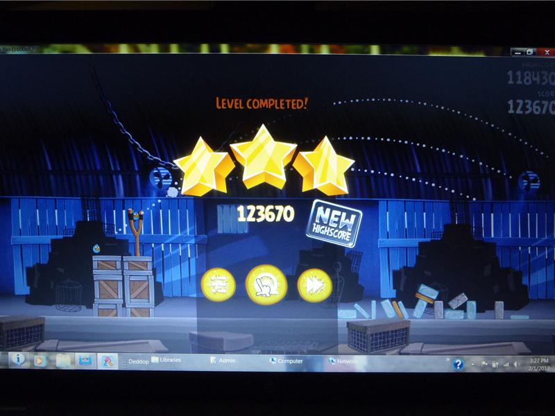 Highest Score On Level 1-8 Of 