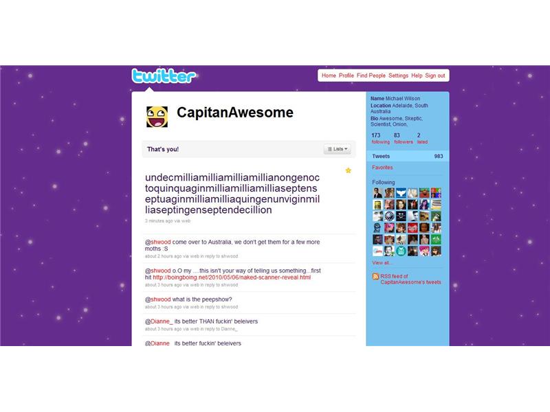 Longest Word In A Tweet