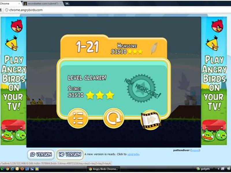 Highest Score On Level 1-21 Of 