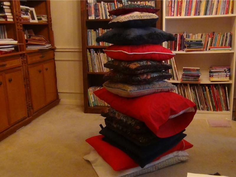 Tallest Pillow Tower