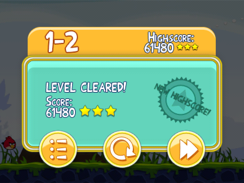 Highest Score On Level 1-2 Of 