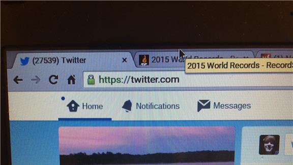 Most New Unviewed Tweets
