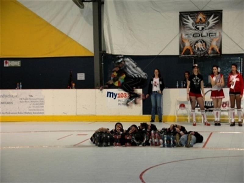 Most People Jumped Over While Roller Skating