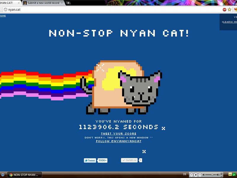 Longest Non-Stop Nyan Cat