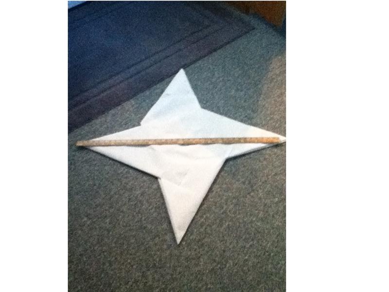 Largest Origami Ninja Star