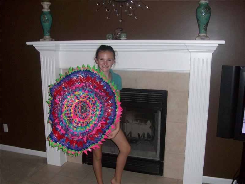 Largest Duct Tape Flower