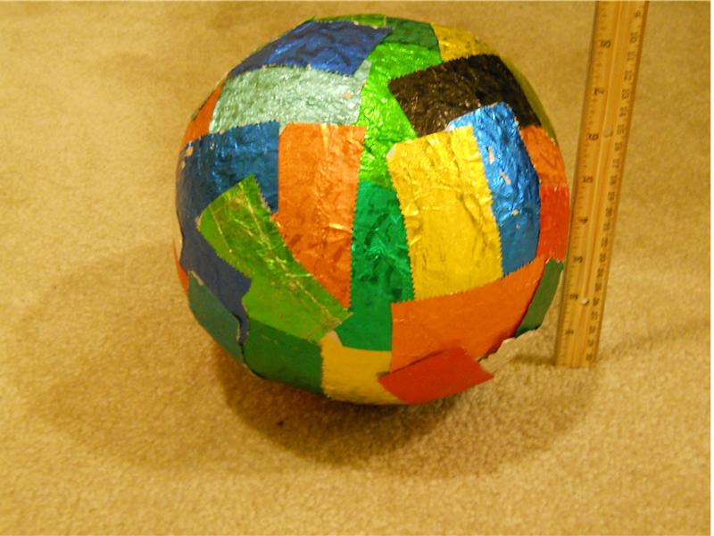 Largest Gum Wrapper Ball Made Using Gum Wrappers