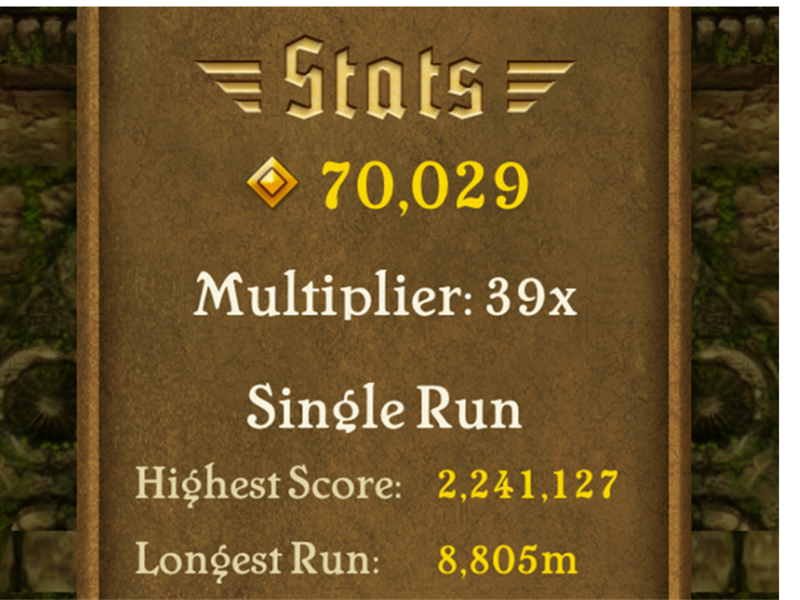 Farthest Distance Run In A Single Game Of 