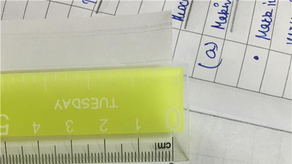 Most Smallest Scale Made of 37 Cm 