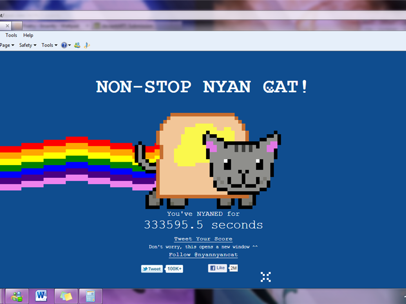 Longest Non-Stop Nyan Cat