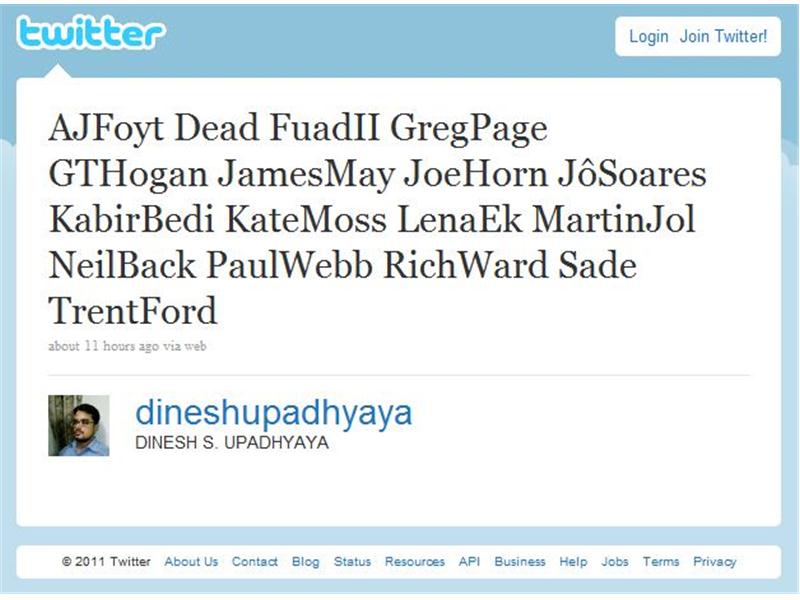 Most Living Celebrities Sharing One\'s Birthday Named In A Tweet