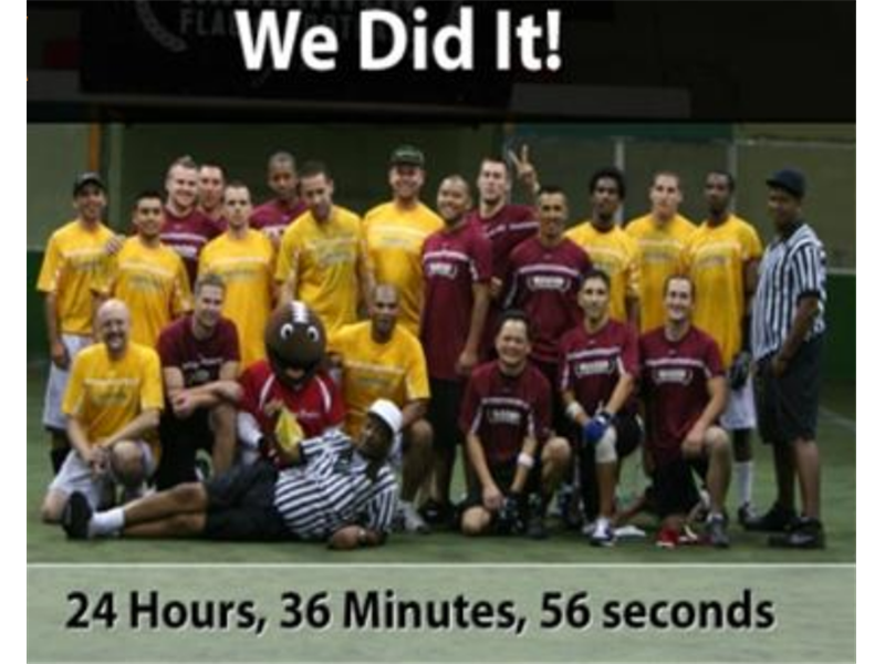 Longest Flag Football Game