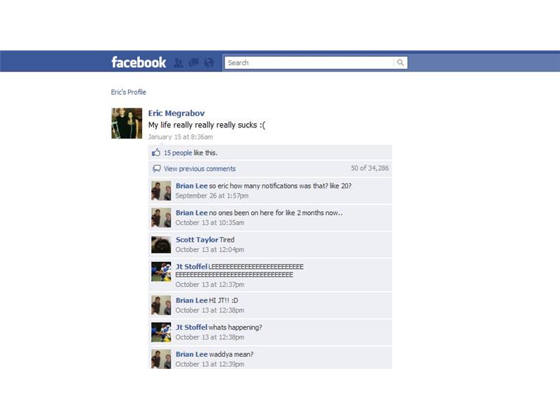 Most Comments On A Facebook Status Update