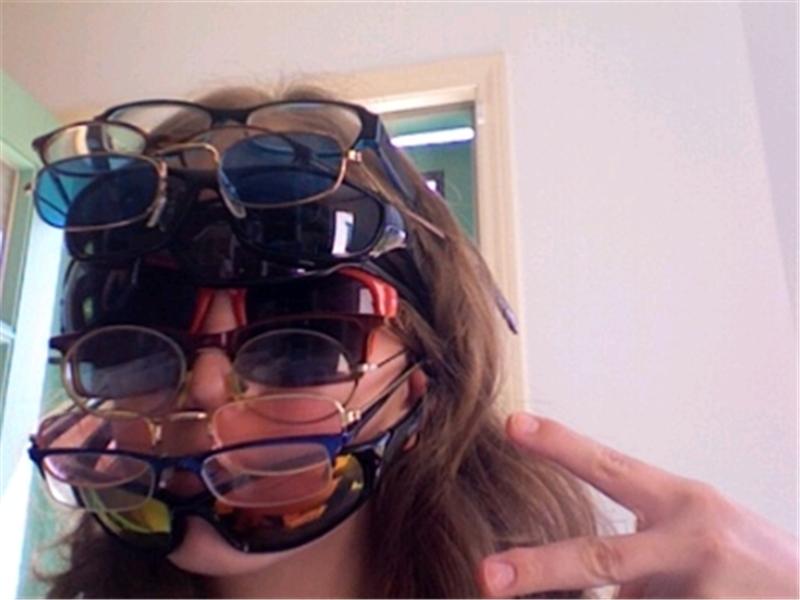 Most Pairs Of Glasses Worn At Once