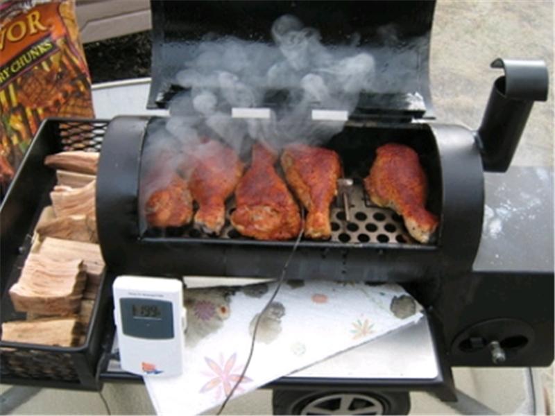 Shortest Offset Reverse Flow Smoker
