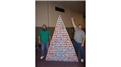 Largest Yogurt Cup Triangle