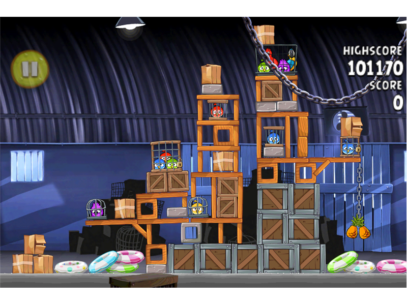 Highest Score On A Single Level Of Angry Birds Rio Free 